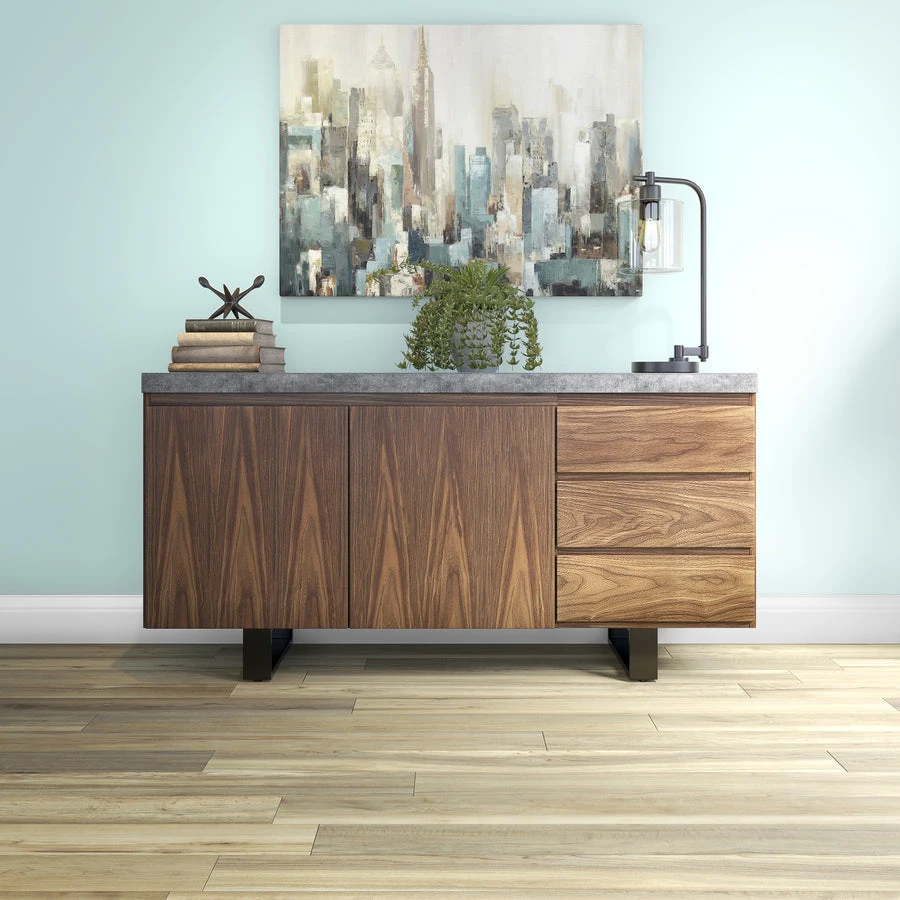 SMARTCORE Pro 7-Piece 7.08-in x 48.03-in Sugar Valley Maple Luxury Vinyl Plank Flooring