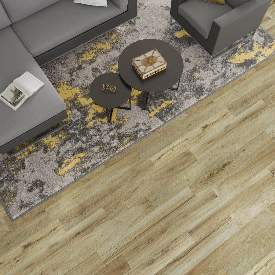 SMARTCORE Pro 7-Piece 7.08-in x 48.03-in Springfield Mix Luxury Vinyl Plank Flooring