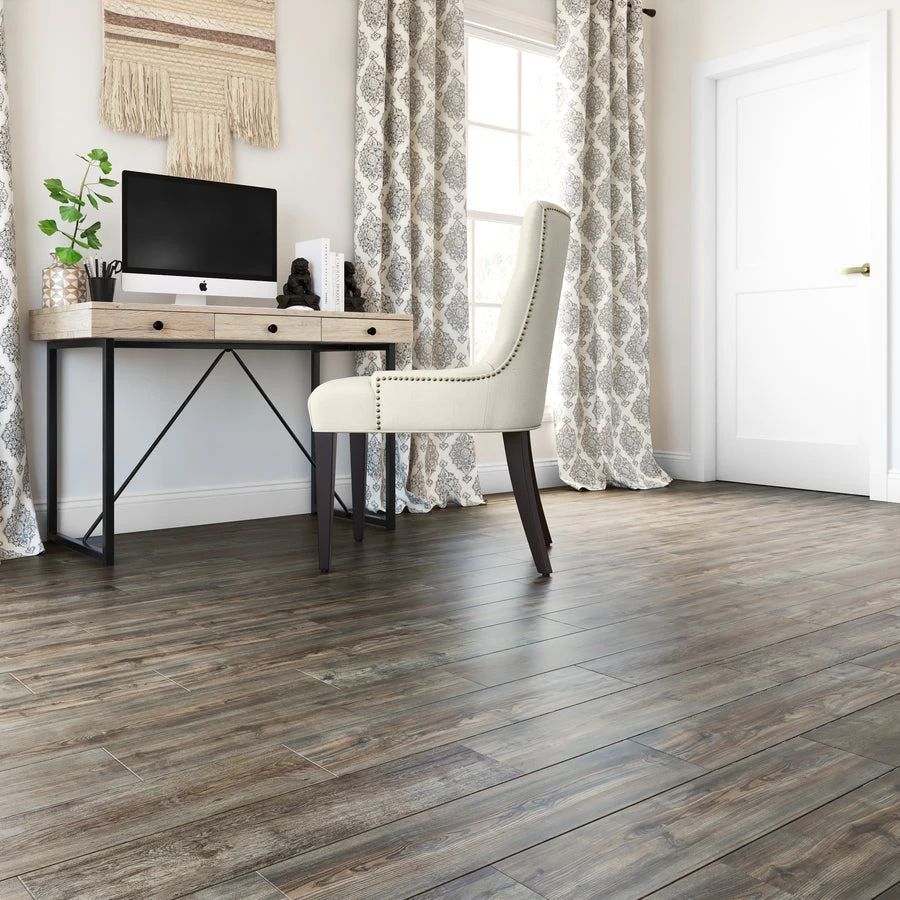 SMARTCORE Pro 7-Piece 7.08-in x 48.03-in Springfield Mix Luxury Vinyl Plank Flooring