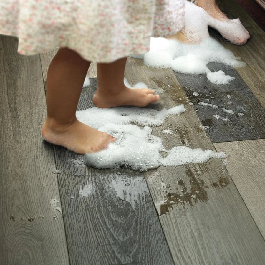 SMARTCORE Pro 7-Piece 7.08-in x 48.03-in Springfield Mix Luxury Vinyl Plank Flooring