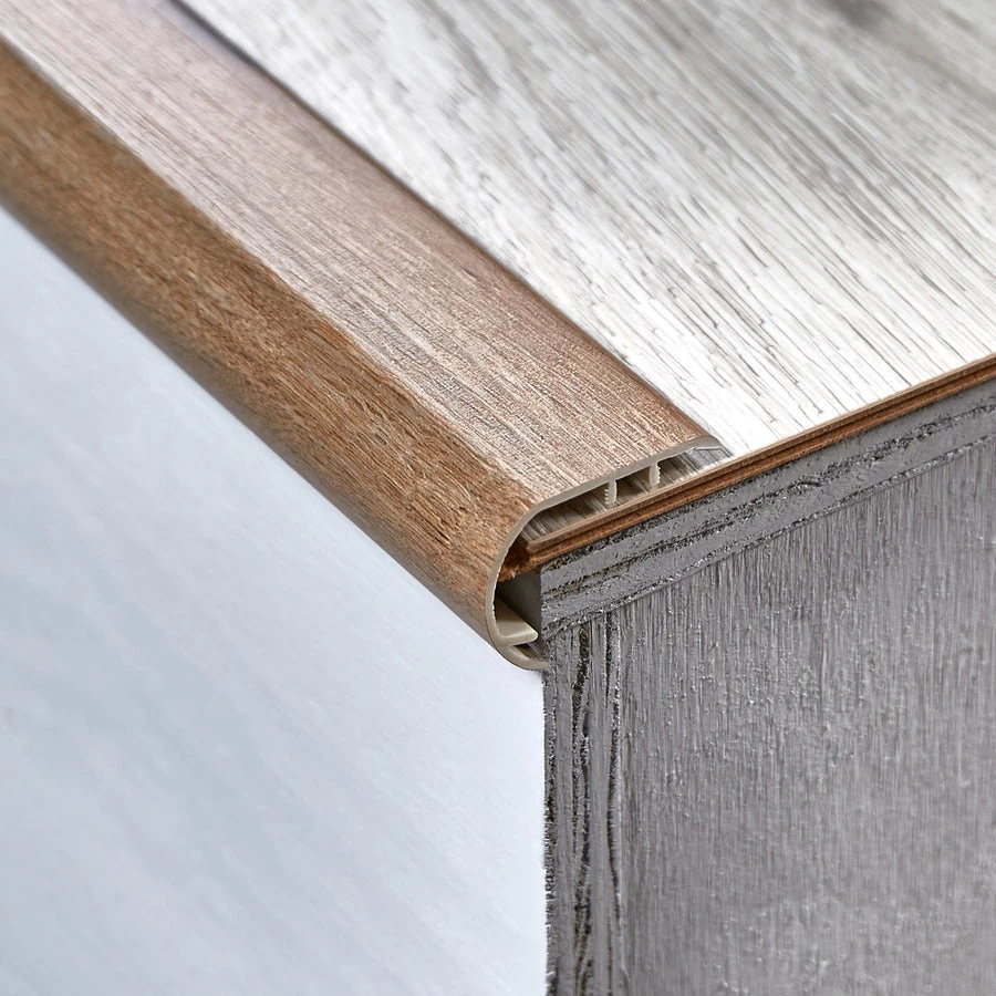 SMARTCORE Smartcore Pro 2.16-in x 94.48-in Burbank Oak Prefinished Oak Stair Nosing