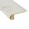SMARTCORE Pro Morning Light Marble 4.5-in X 94.48-in Vinyl Floor Flush Stairnose