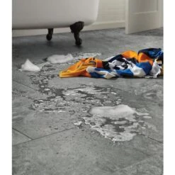 SMARTCORE 10-Piece 12-in X 24-in Chatham Stone Interlocking Or Glue (Adhesive) Luxury Vinyl Tile