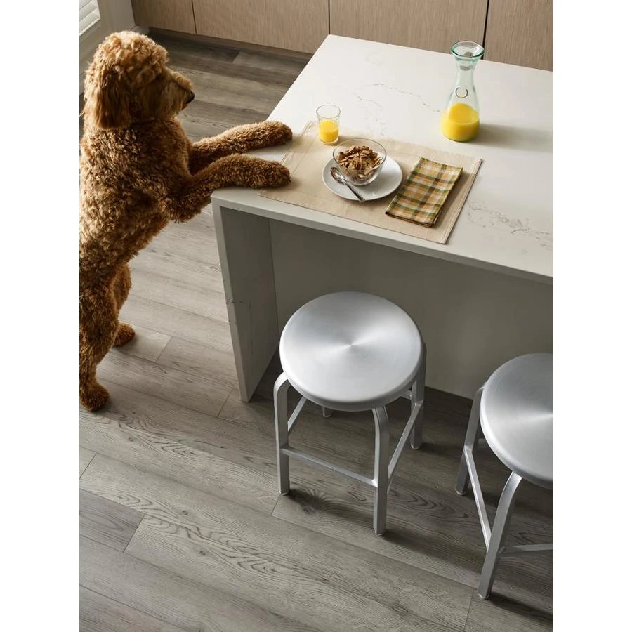 SMARTCORE 11-Piece 5-in x 48.03-in Talbot Oak Luxury Vinyl Plank Flooring