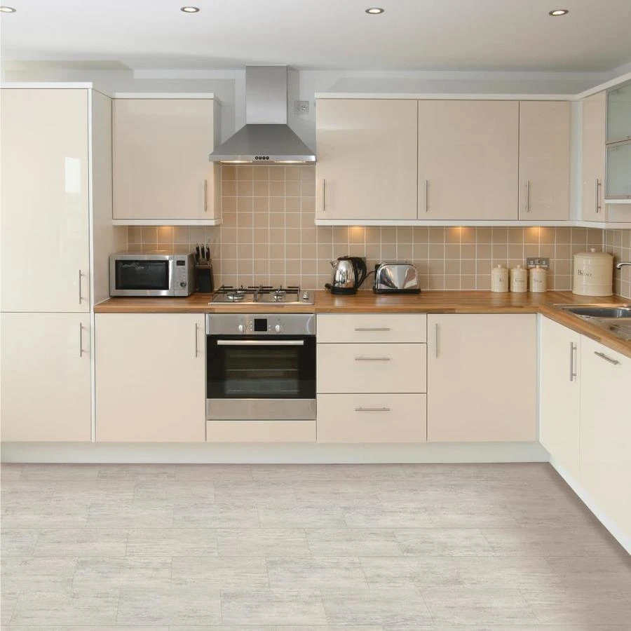 SMARTCORE Ultra 8-Piece 11.97-in x 23.62-in Venice Stone Luxury Vinyl Plank Flooring