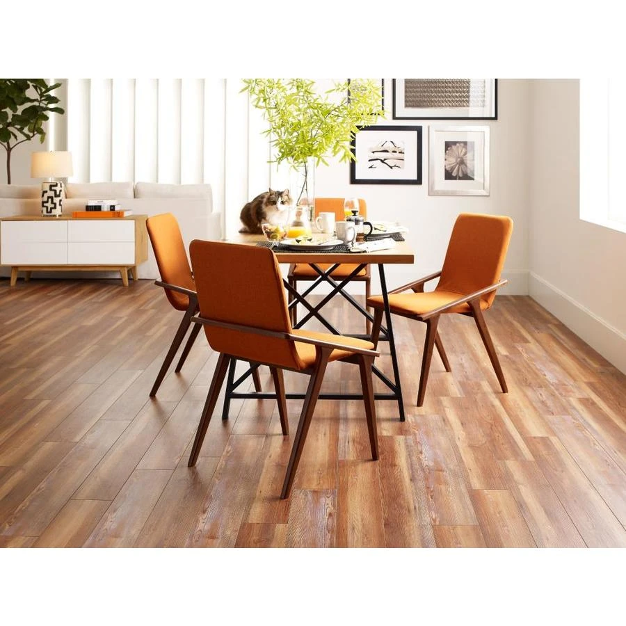 SMARTCORE Ultra 8-Piece 5.91-in x 48.03-in Blue Ridge Pine Luxury Vinyl Plank Flooring