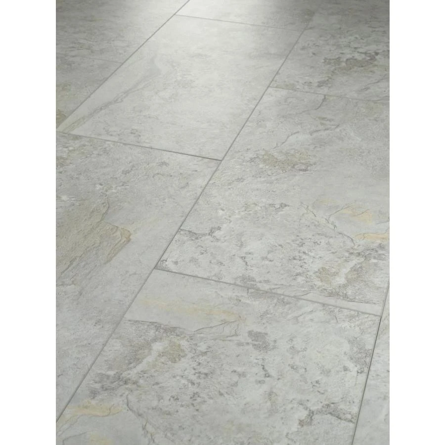 SMARTCORE 10-Piece 12-in x 24-in Sumter Stone Interlocking or Glue (Adhesive) Luxury Vinyl Tile