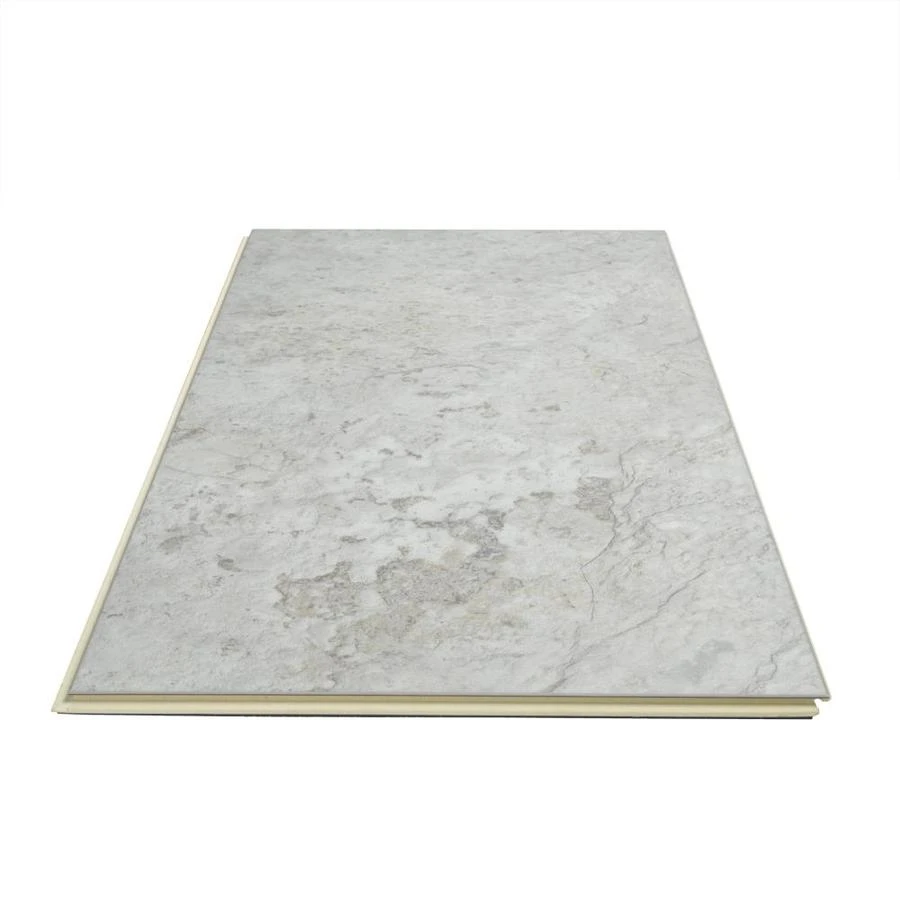 SMARTCORE 10-Piece 12-in x 24-in Sumter Stone Interlocking or Glue (Adhesive) Luxury Vinyl Tile